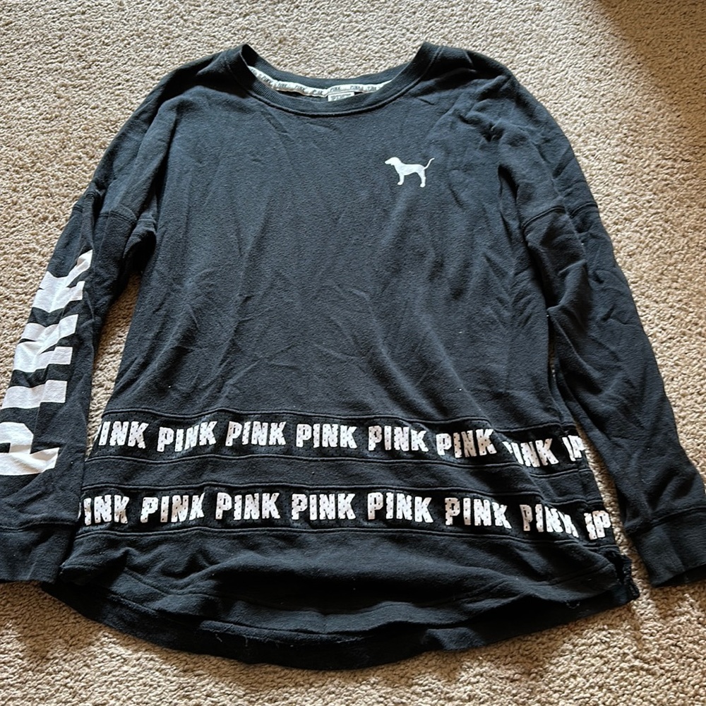 VS Pink crewneck/ jersey sweatshirt